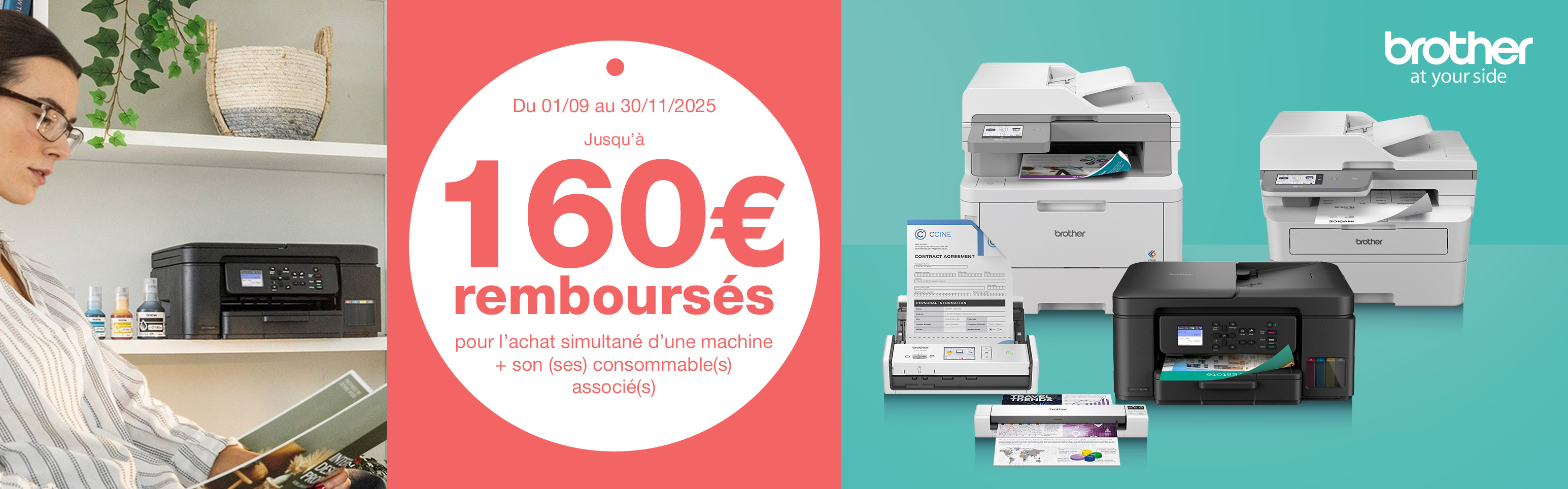 Brother Print & scan : Offre de rentrée 2025