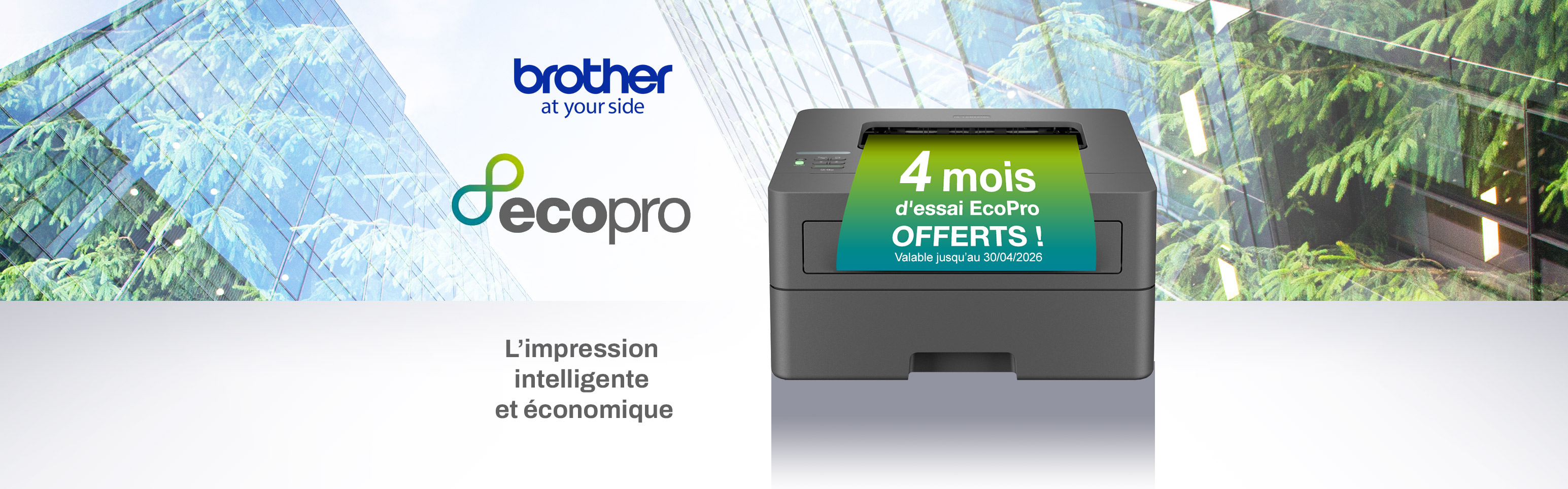 EcoPro, l'abonnement pour imprimantes Brother