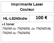 Imprimante Laser Couleur Brother