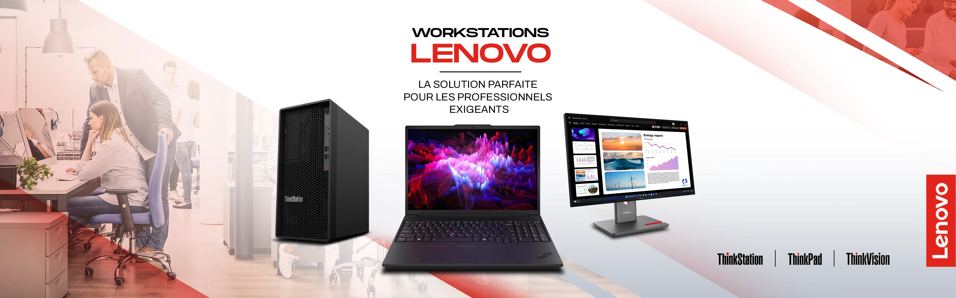 Stations de travail Lenovo : quelle Workstation choisir pour votre métier ?