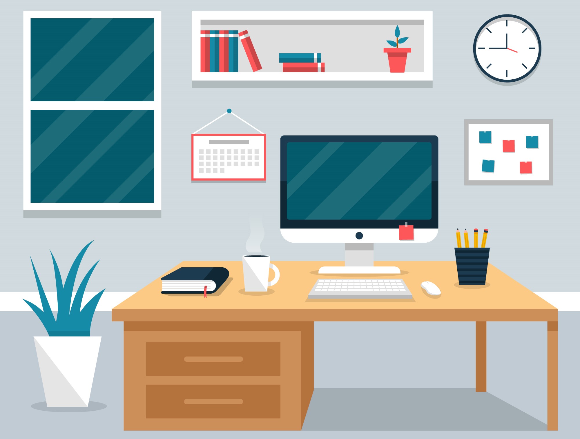 Organiser son espace de travail pour être plus productif