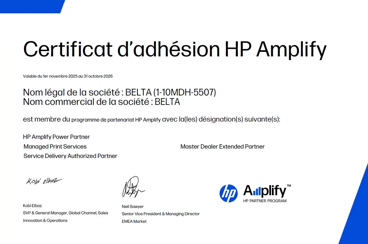 partenaire HP Amplify