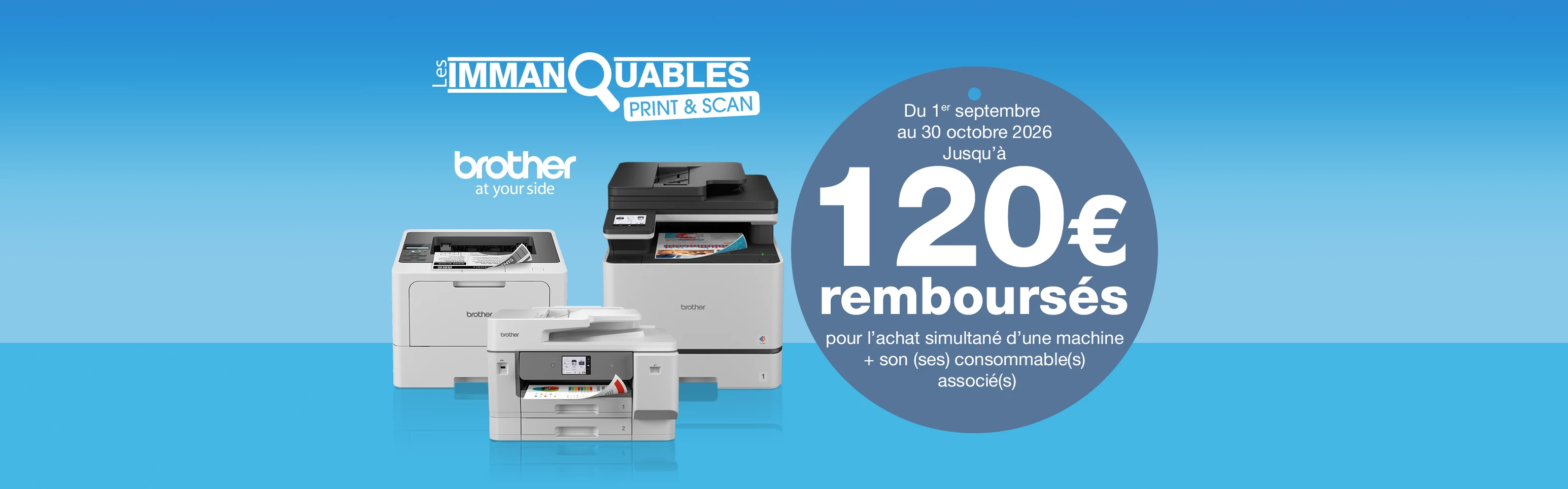 Les solutions Print et Scan Brother de la rentrée 2026