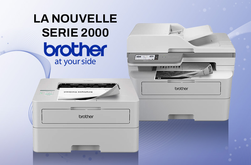 Découvrez la nouvelle gamme monochrome BROTHER L2000