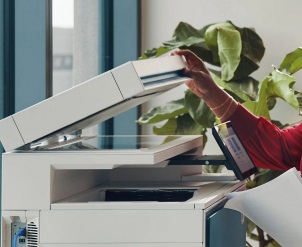 Interface HP Intelligent Capture sur l’écran tactile d’un multifonction