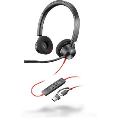Micro casque Voyager Focus 2 UC USB-A